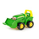 Ігровий набір-конструктор John Deere Kids Трактор із ковшем і причепом (47209), фото 6