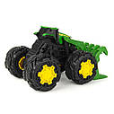 Іграшковий трактор John Deere Kids Monster Treads з ковшем і великими колесами (47327), фото 4