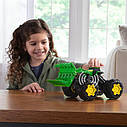 Іграшковий трактор John Deere Kids Monster Treads з ковшем і великими колесами (47327), фото 8