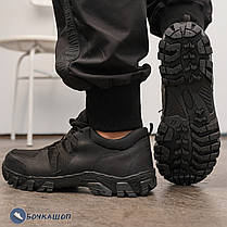 Тактичні кросівки натуральна шкіра, прошита підошва, фото 2