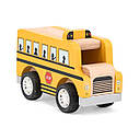 Дерев'яна машинка Viga Toys Шкільний автобус (44514), фото 2