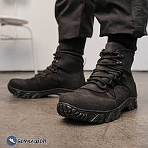 Літні берці натуральна шкіра, кордура, прошита підошва, фото 3