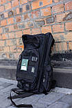 Рюкзак тактичний військовий ACCORD 36 літрів чорний, фото 2