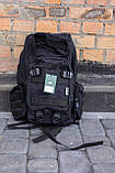 Рюкзак тактичний військовий ACCORD 36 літрів чорний, фото 5