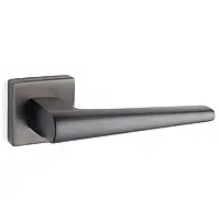 Дверная ручка System Butto черный матовый никель