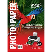 Фотопапір Magic А3 Глянсовий 300g (20 лис)