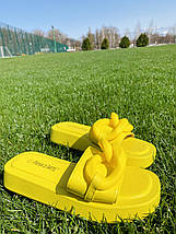 Шлепанцы с цепью Prima d'Arte B03 36 Желтые, фото 4