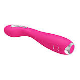Стимулятор G-точки з електростимуляцією Pretty Love Hector Pink, фото 5