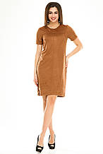 Сукня 295 коричневого кольору, розмір 44