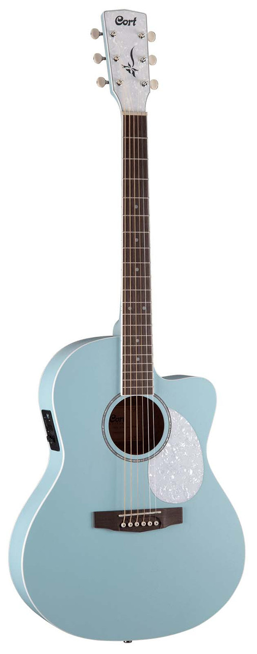 Электроакустическая гитара CORT Jade Classic (Sky Blue Open Pore)