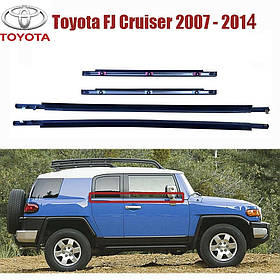 Toyota FJ Cruiser 2007-2014 Молдинги на двері під вікна скла передні задні Нові Оригінал