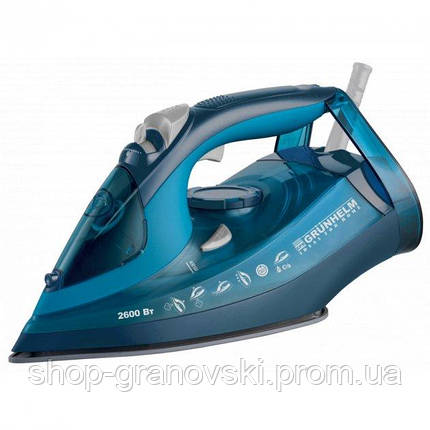 Праска Grunhelm 2600 Вт синій (EI-9508-З), фото 2