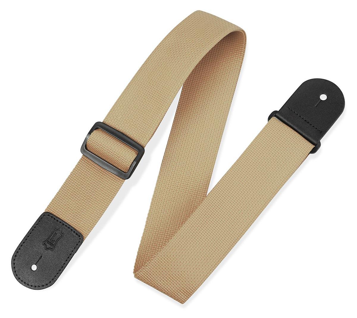 Ремень гитарный LEVY'S M8POLY-TAN CLASSICS SERIES POLYPROPYLENE GUITAR STRAP (TAN)