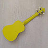 Укулеле сопрано 21" HM100-GB, жовтий + чохол, медіатор, фото 3