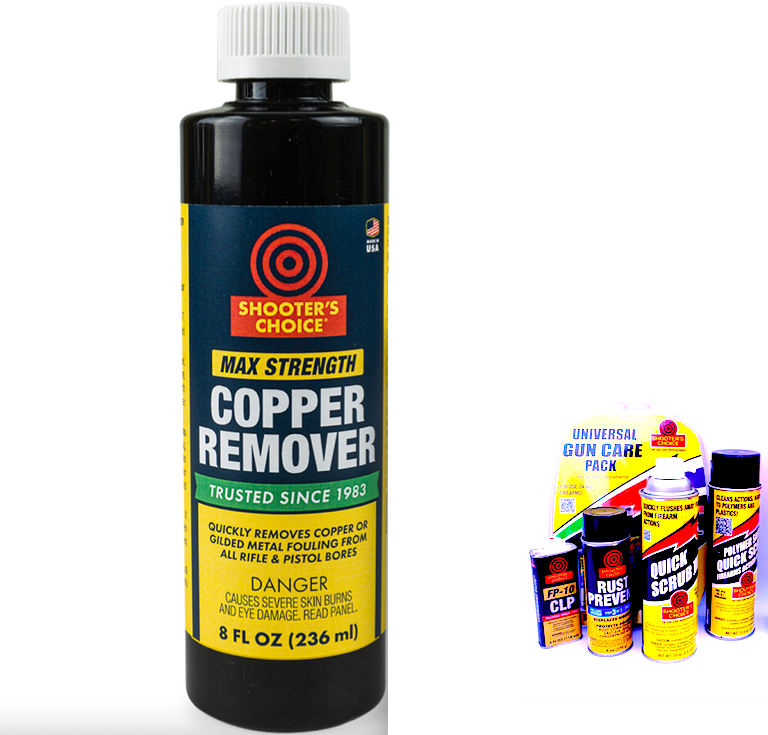 Засіб для очищення дула від міді Shooters Choice Copper Remover. Об'єм — 236 мл.