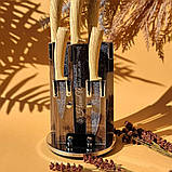 Набір кухонних ножів із підставкою 6 предметів Edenberg EB-11004 Набір ножів із неіржавкої сталі на підставці, фото 4