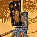 Набір кухонних ножів із підставкою 6 предметів Edenberg EB-11004 Набір ножів із неіржавкої сталі на підставці, фото 3