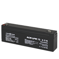 Акумулятор кислоти AGM LogicPower LPM 12 - 2,3 AH