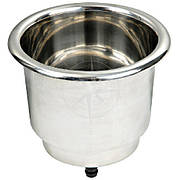 Підсклянник врізний судовий дворозмірний неіржавка сталь Osculati