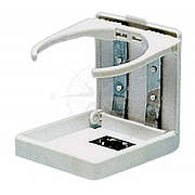 Підсклянник складаний для катера пластик білий Osculati