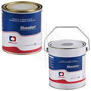 Ґрунт для судом хлоркаучуковий однокомпонентний сірий металік 0.75/2.5 літра Osculati