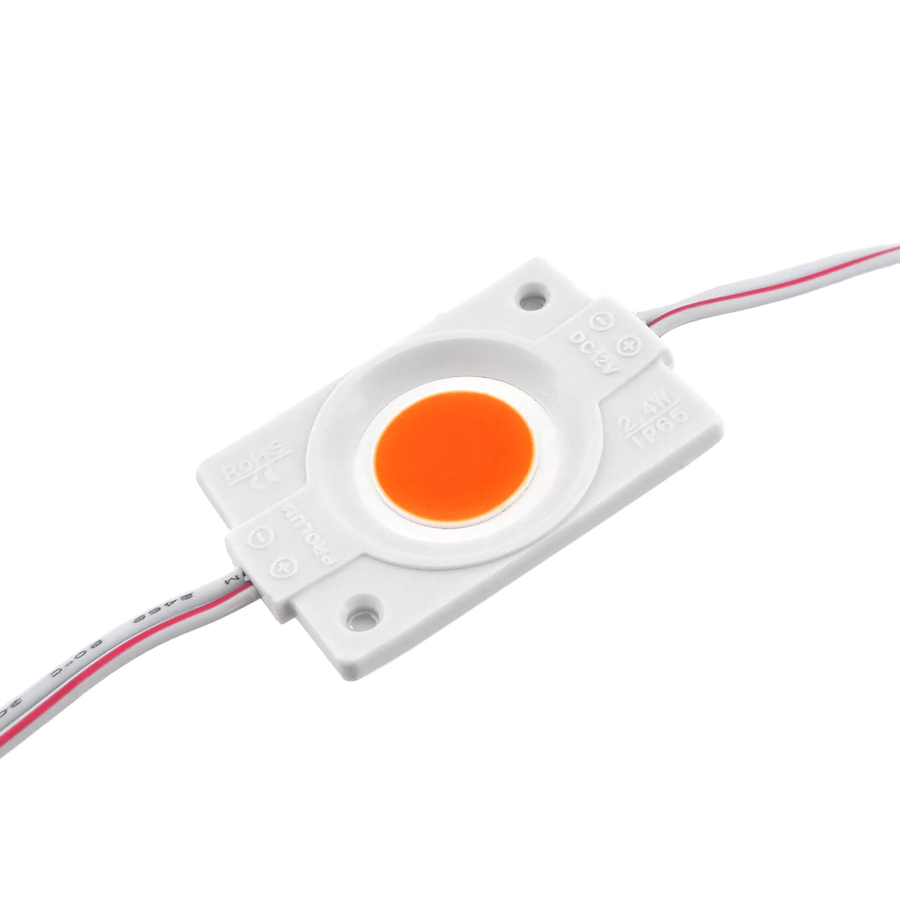 LED модуль PROlum СОВ-led 2.4Вт Красный 12В IP65 без линзы