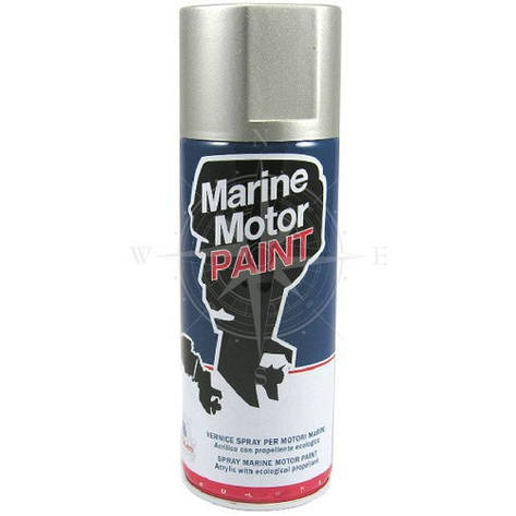 Фарба акрилова для човнових моторів Honda сірий металік Osculati, фото 1