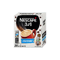 Кофейный напиток NESCAFE 3-в-1 Coconut растворимый в стиках 20 шт. х 13 г.