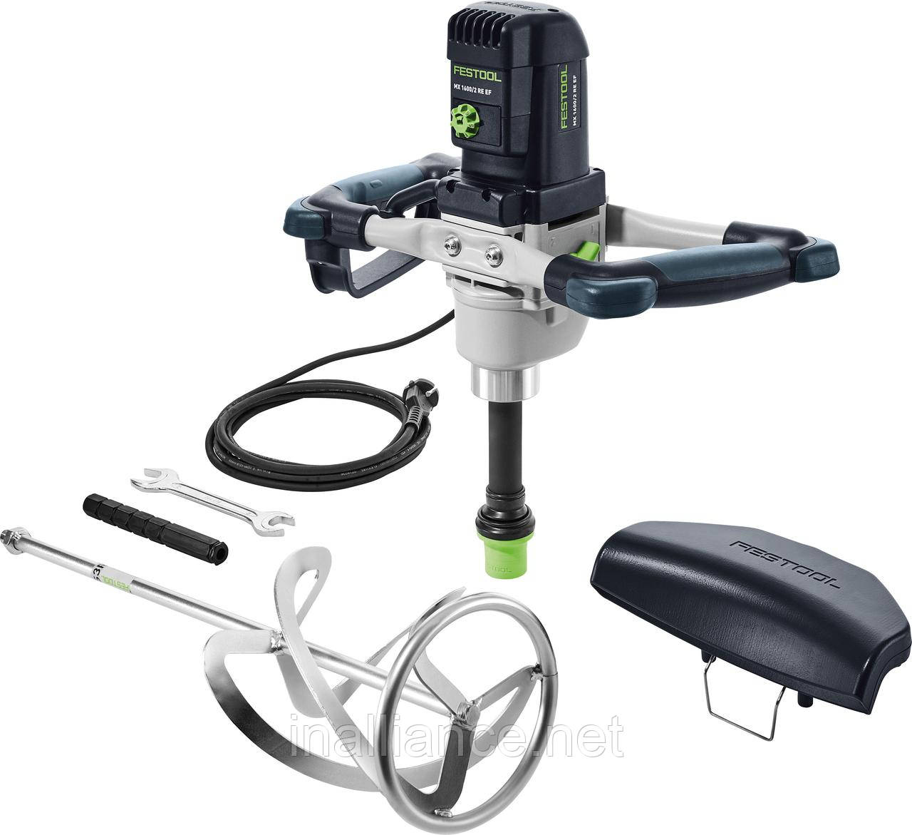 Перемішувач міксер будівельний електричний MX 1600/2 RE EF HS3R Festool 575818