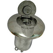 Горловина топливного лодочного бака "FUEL" 50 мм нержавіюча сталь Sunfine.