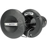 Горловина паливного човнового бака "WATER" 38 мм нейлон чорний Osculati