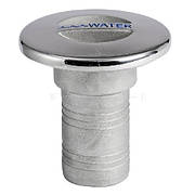 Горловина паливного човнового бака "WATER" 38 мм неіржавка сталь Osculati