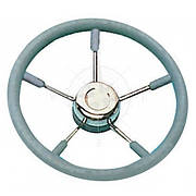 Кермо для катера яхти човна 350 мм неіржавка сталь сірий Osculati