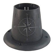 Втулка прохідна для тросів керування човновим мотором 105 мм ПВХ чорний Osculati