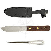 Ніж/ножина/свайка комплект неіржавка сталь Osculati