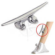 Качка для швартування на борт судна у формі ковадлані 100 мм хромована латунь Osculati