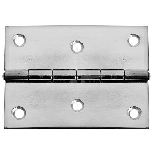 Петля судова 75×75 мм товщина 13 мм неіржавка сталь Osculati