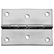 Петля судова 75×75 мм товщина 13 мм неіржавка сталь Osculati