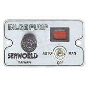 Панель керування для судна трюмною помпою Seaworld 2-позиційна Khan's