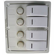 Панель керування для судна горизонтальна 4 клавіші IP68 Sunfine