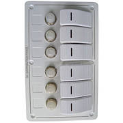 Панель керування для судна горизонтальна 6 клавіш IP68 Sunfine