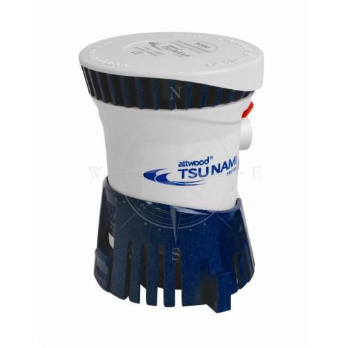 Помпа трюмна для викачування води заглибна Tsunami Т800 24 В 800 л/год Attwood