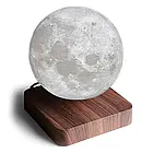 Левітуючий нічник світильник 14 см, 3D Magnetic Moon 1 / Магнітний настільний світильник Місяць, фото 2
