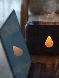 Зволожувач повітря з ефектом каміна Nathome i-Flame Diffuser дифузор з підсвічуванням (NJH18), фото 11