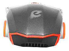 Мишка провідна оптична ERGO NL-780 USB RGB з підсвіткою 800-6400 DPI Чорний/ Сірий, фото 5