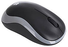 Мишка безпровідна оптична ERGO M-240WL 800-1600 DPI Чорний/ Сірий, фото 4