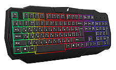 Клавіатура провідна ігрова ERGO KB-620 RGB з підсвіткою Чорний, фото 3