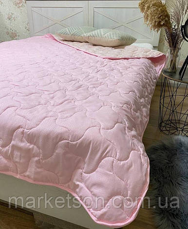 Унікальна літня ковдра Бавовна наповнювач Євро розмір 200х215, фото 1