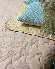 Унікальна літня ковдра Бавовна наповнювач Євро розмір 200х215, фото 5