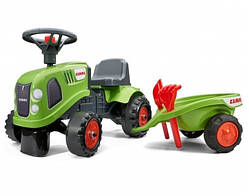 Трактор FALK Baby Claas Green з причепом + аксесуари від 1 року 212C